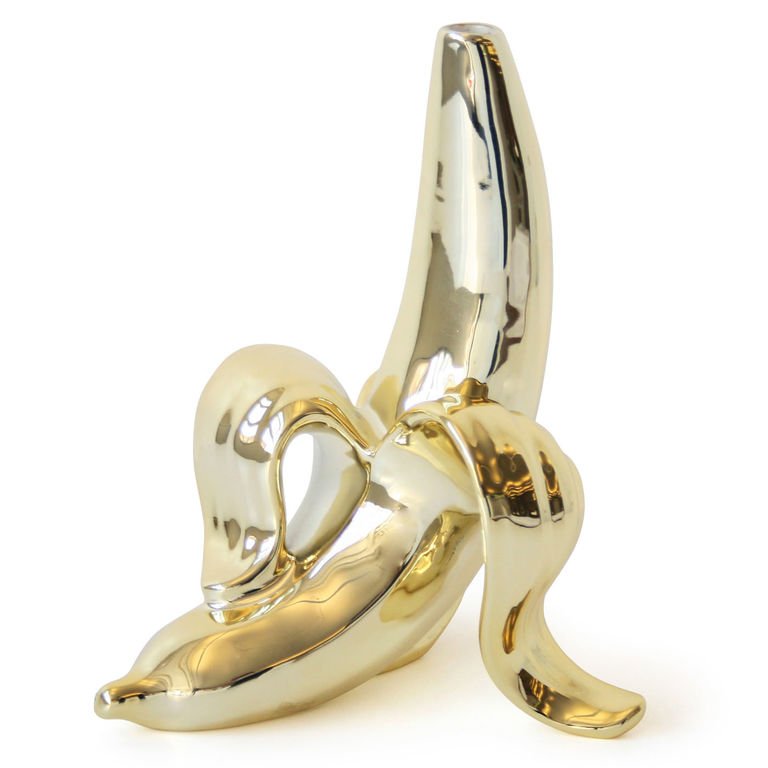 Статуэтка BANANA BUD VASE Глянцевое золото Статуэтка BANANA BUD VASE Глянцевое золото в Тюмени | Loft Concept