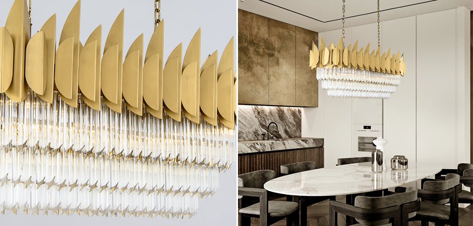 Подвесной светильник KEBO KING CHANDELIER Rectangle Подвесной светильник KEBO KING CHANDELIER Rectangle - Loft-Concept в Тюмени