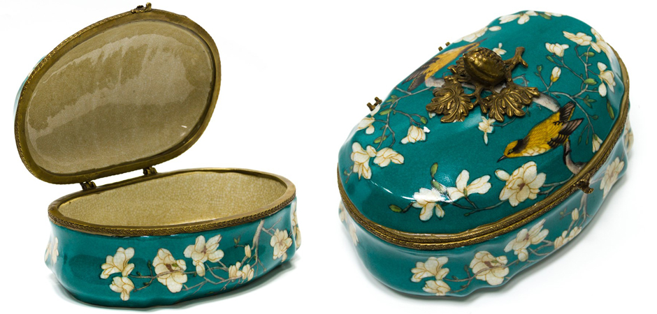 Шкатулка Box White Flowers Шкатулка Box White Flowers - Loft-Concept в Тюмени