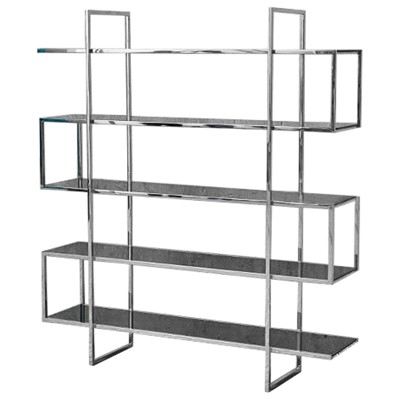 Стеллаж Maze Rack Прозрачный черный Хром Стеллаж Maze Rack Прозрачный черный Хром в Тюмени | Loft Concept