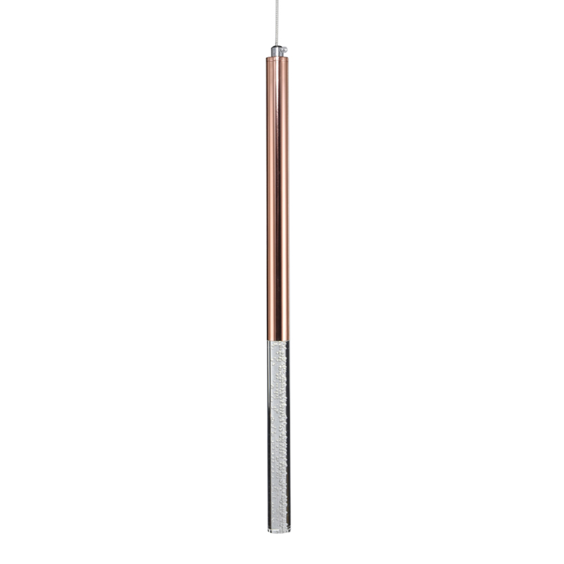 Подвесной светильник Trumpet tube boiling pink gold Розовое золото Прозрачный Подвесной светильник Trumpet tube boiling pink gold Розовое золото Прозрачный в Тюмени | Loft Concept