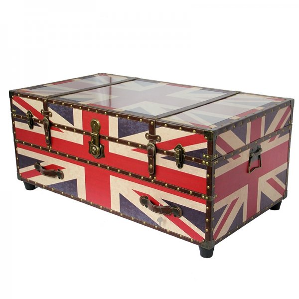 Сундук Union Jack Traveler Style Сундук Union Jack Traveler Style в Тюмени | Loft Concept