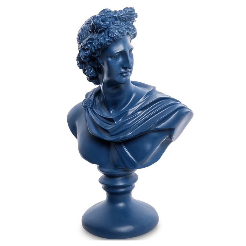Статуэтка Bust David blue Синий Статуэтка Bust David blue Синий в Тюмени | Loft Concept