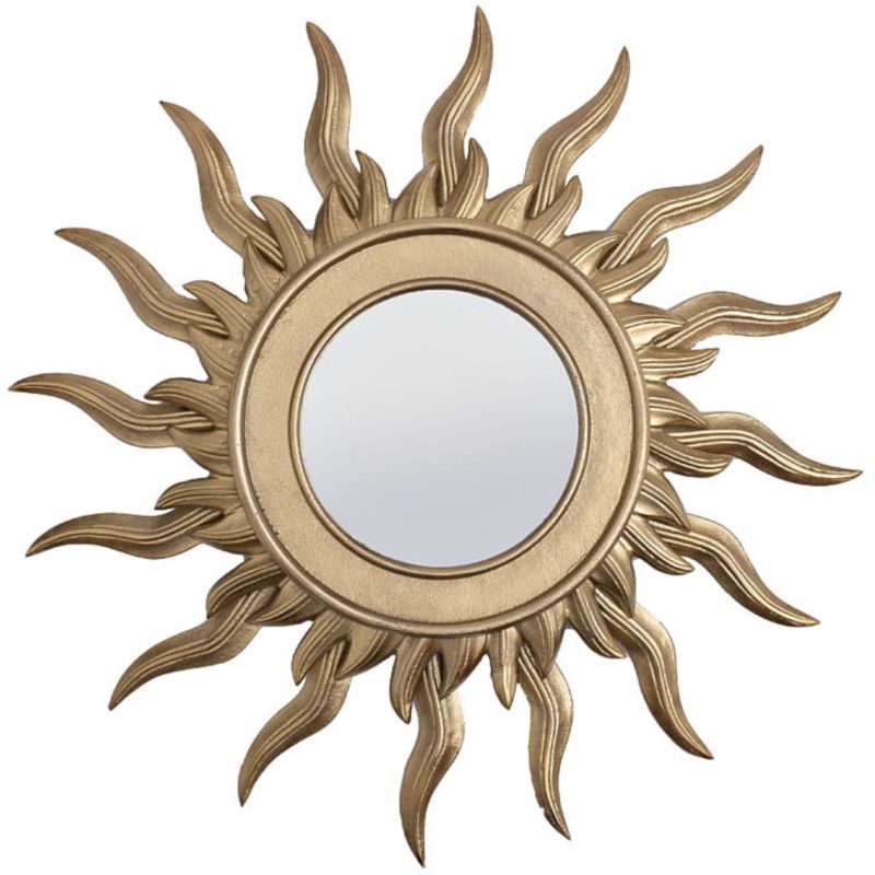 Зеркало настенное Bright sun Золотой Зеркало Зеркало настенное Bright sun Золотой Зеркало в Тюмени | Loft Concept