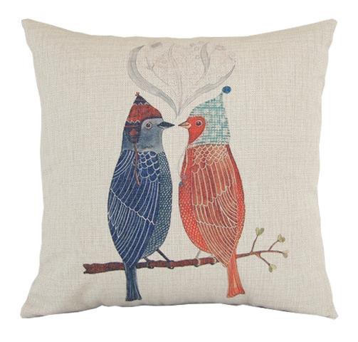 Подушка birds 4 Мульти Подушка birds 4 Мульти в Тюмени | Loft Concept