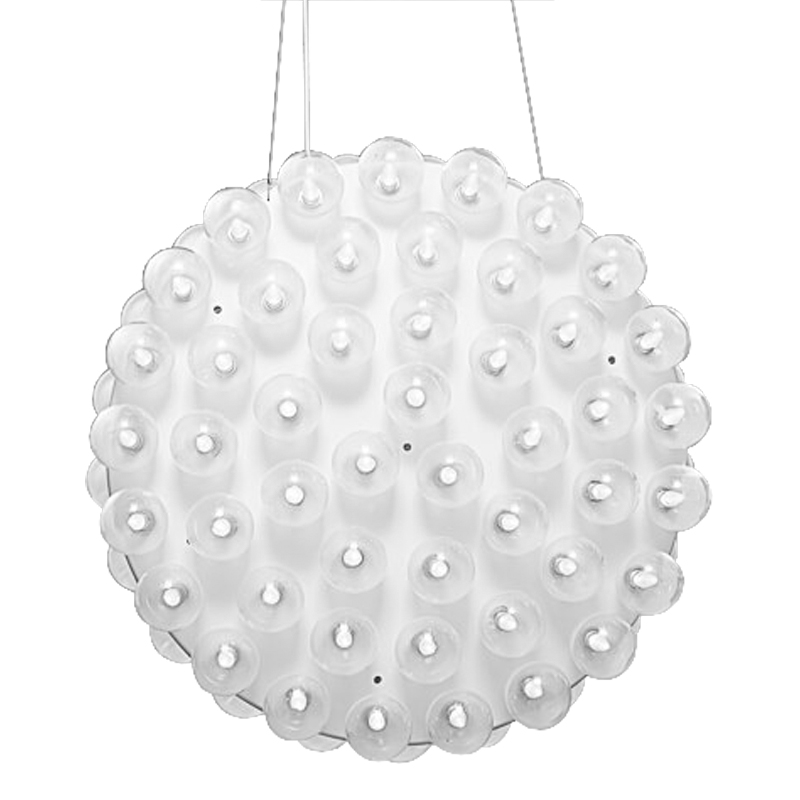 Люстра Gabrielle Circle Chandeliers Белый Прозрачный Люстра Gabrielle Circle Chandeliers Белый Прозрачный в Тюмени | Loft Concept