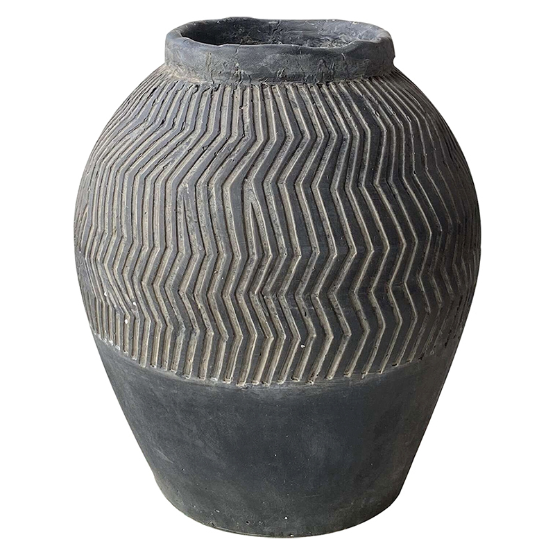Ваза Kamaria Vase Gray Серый Ваза Kamaria Vase Gray Серый в Тюмени | Loft Concept