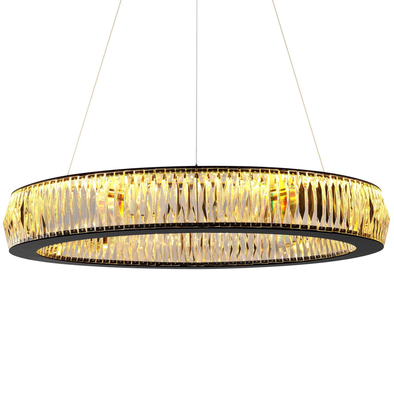 Люстра Eichholtz Chandelier Vancouver L Черный Прозрачный (Transparent) Люстра Eichholtz Chandelier Vancouver L Черный Прозрачный (Transparent) в Тюмени | Loft Concept