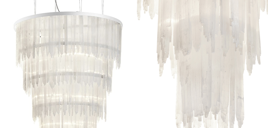 Люстра LAMP SELENITE ROUND chromium 80 Люстра LAMP SELENITE ROUND chromium 80 - Loft-Concept в Тюмени