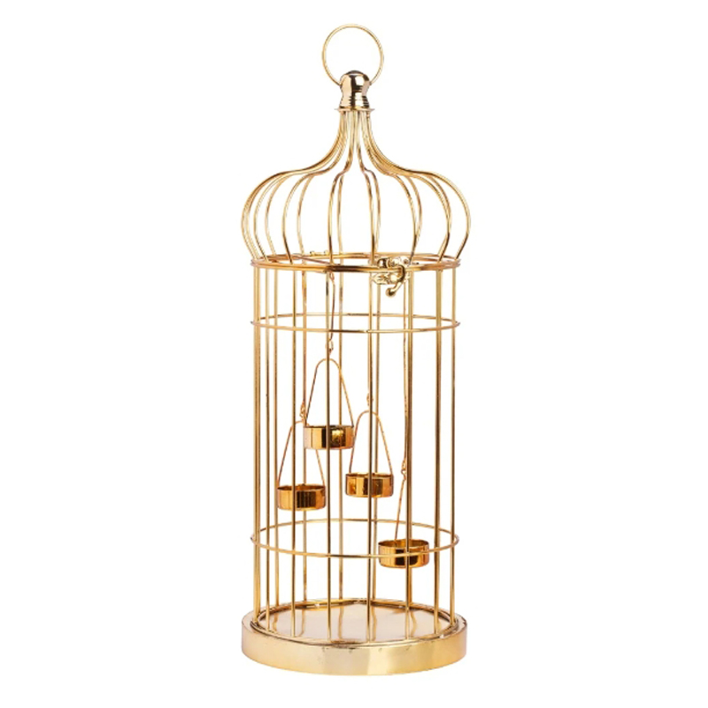 Подсвечник Cage Золотой Подсвечник Cage Золотой в Тюмени | Loft Concept