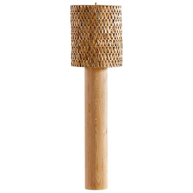 Торшер Wicker Furniture Tenny Floor Lamp Древесина Торшер Wicker Furniture Tenny Floor Lamp Древесина в Тюмени | Loft Concept