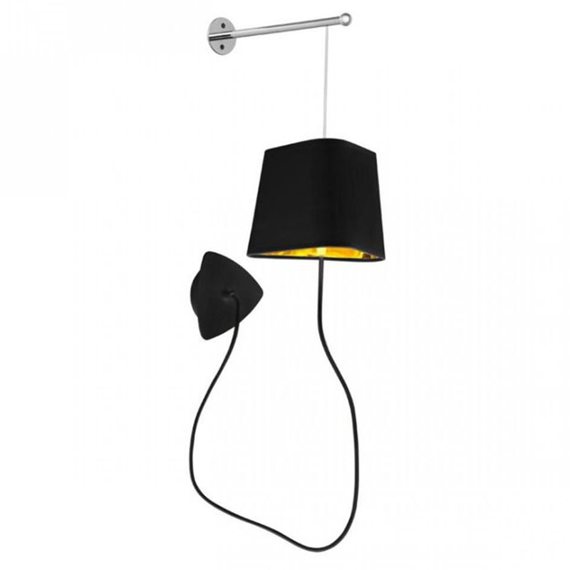 Бра Designheure Lighting Black Wall Lamp Золотой Черный Бра Designheure Lighting Black Wall Lamp Золотой Черный в Тюмени | Loft Concept