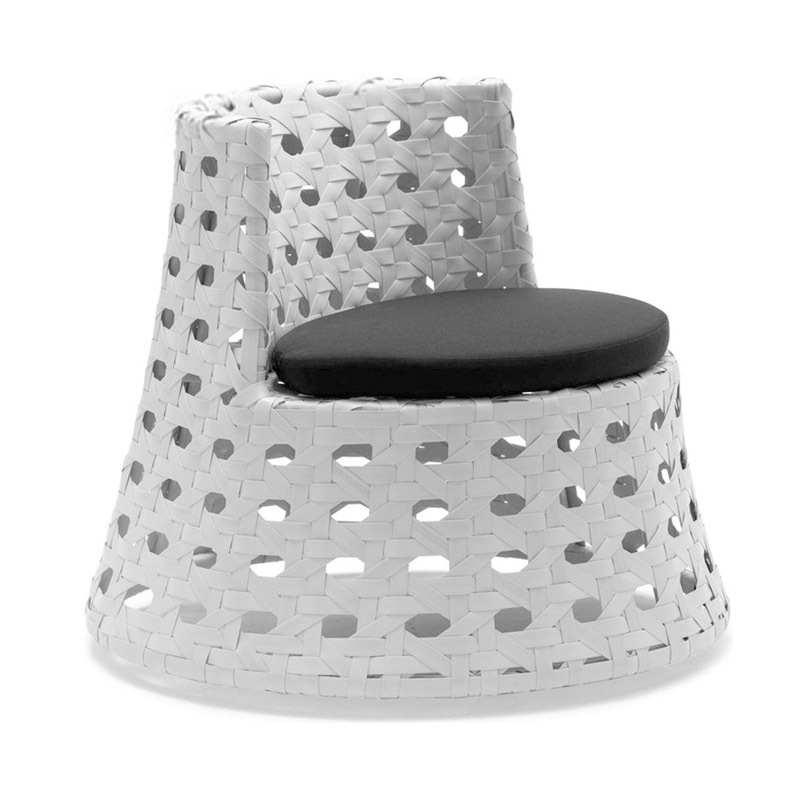 Кресло White Braid Chair Белый Кресло White Braid Chair Белый в Тюмени | Loft Concept