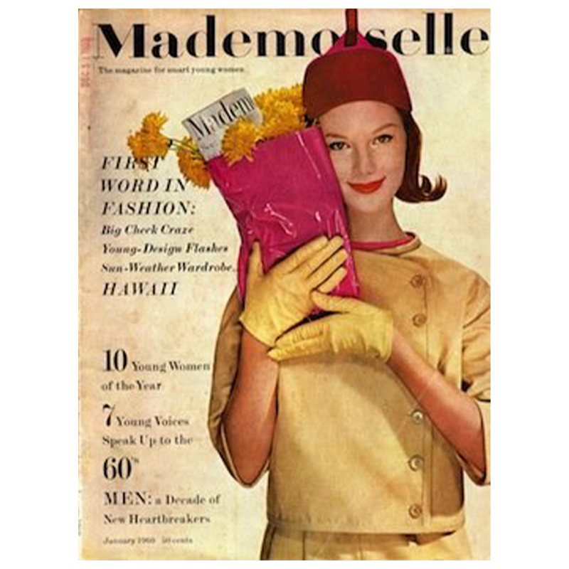 Постер Mademoiselle Cover 1960 January Постер Mademoiselle Cover 1960 January в Тюмени | Loft Concept