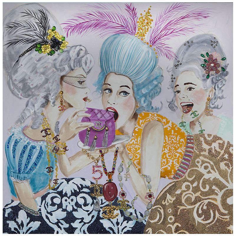 Картина Court Ladies Мульти Картина Court Ladies Мульти в Тюмени | Loft Concept
