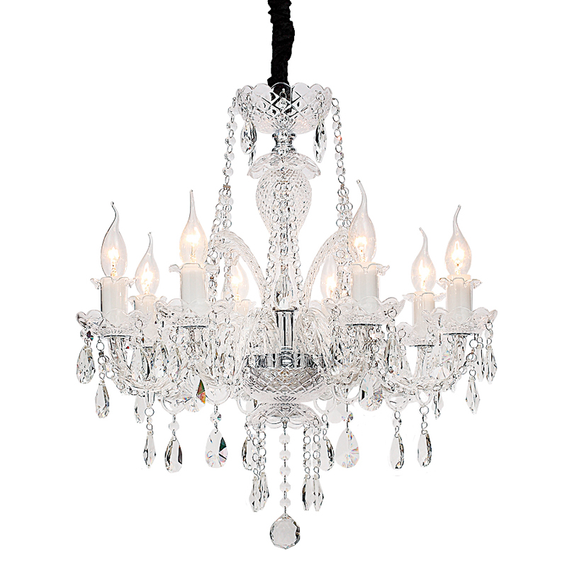 Люстра Markel Chandelier 57 Хром Прозрачный в Тюмени | Loft Concept 