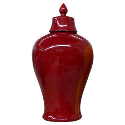Ваза с крышкой Red Water-glass Красный Ваза с крышкой Red Water-glass Красный в Тюмени | Loft Concept
