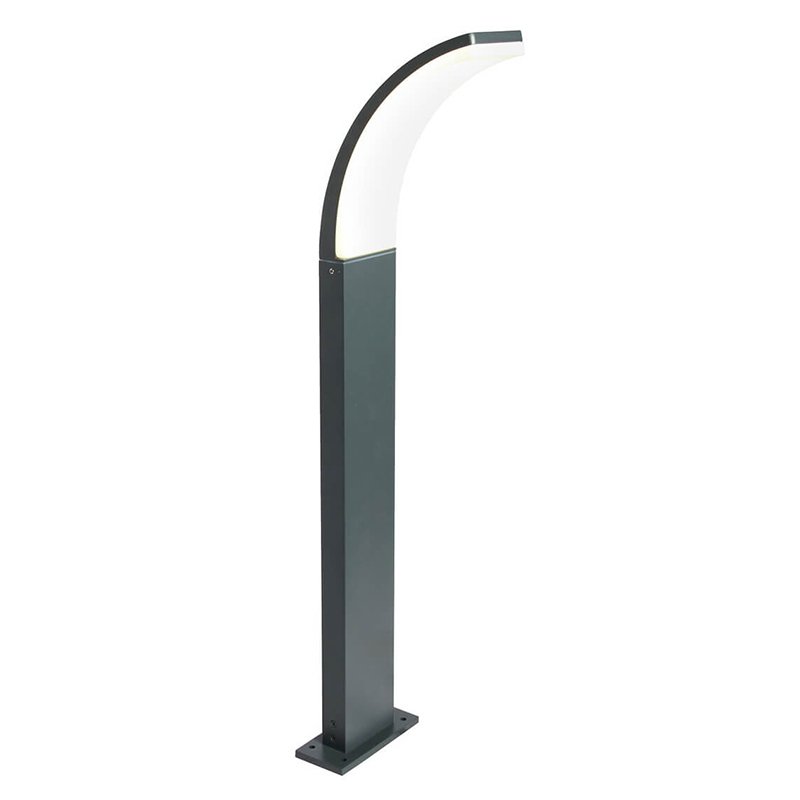 Уличный светильник Bogen Street Lamp Черный Белый Уличный светильник Bogen Street Lamp Черный Белый в Тюмени | Loft Concept