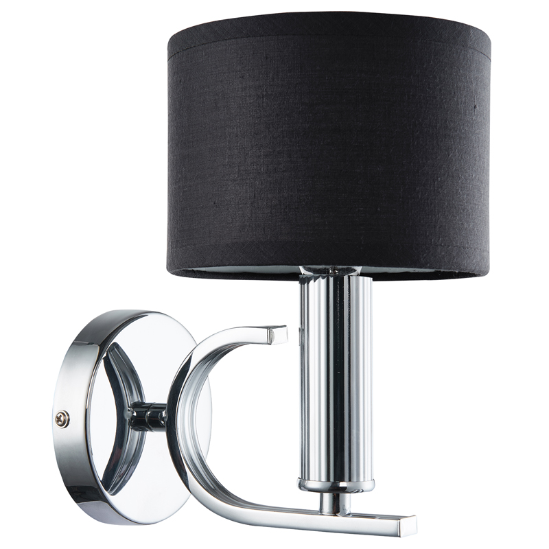 Бра Yvette Sconce Хром Черный Прозрачный Бра Yvette Sconce Хром Черный Прозрачный в Тюмени | Loft Concept