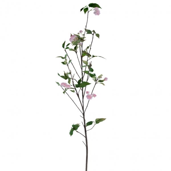 Декоративный искусственный цветок Blooming Tree Зеленый Белый Розовый Декоративный искусственный цветок Blooming Tree Зеленый Белый Розовый в Тюмени | Loft Concept