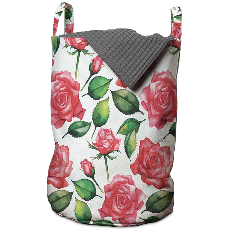 Корзина Roses Basket Белый Розовый (Rose) Корзина Roses Basket Белый Розовый (Rose) в Тюмени | Loft Concept