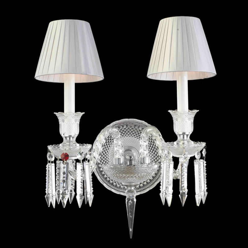 Бра BACCARAT Solstice Comete Wall Lamp 2 Прозрачное Стекло Бра BACCARAT Solstice Comete Wall Lamp 2 Прозрачное Стекло в Тюмени | Loft Concept