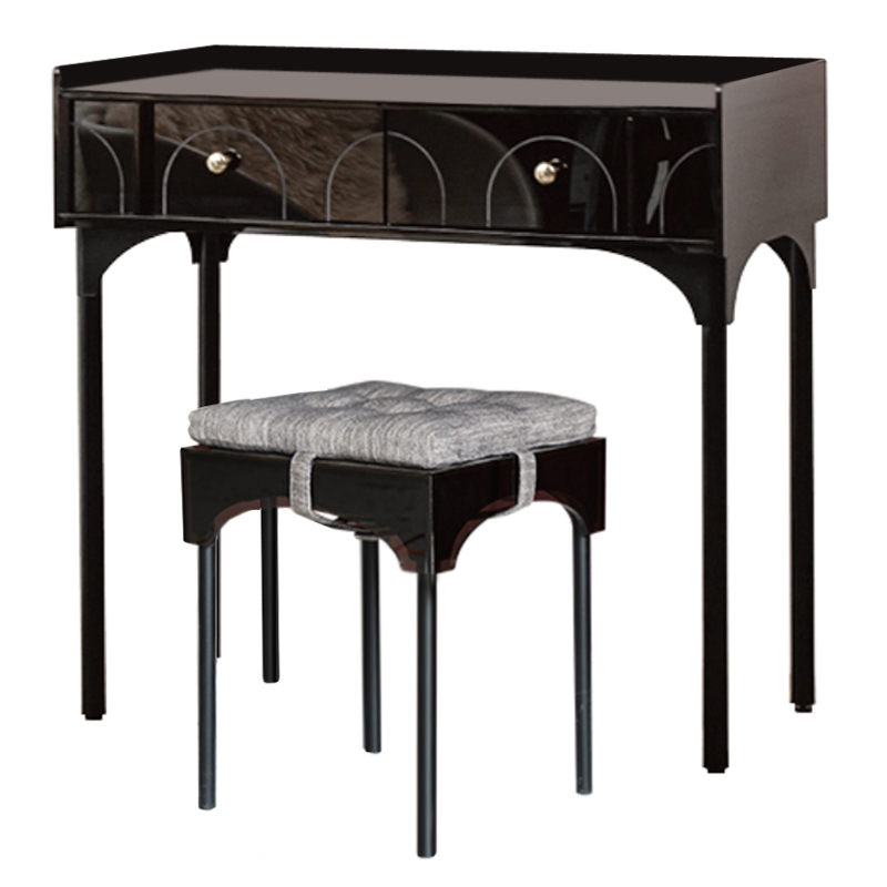 Трельяж из акрила Acrylic Dressing Table Черный Серый Трельяж из акрила Acrylic Dressing Table Черный Серый в Тюмени | Loft Concept