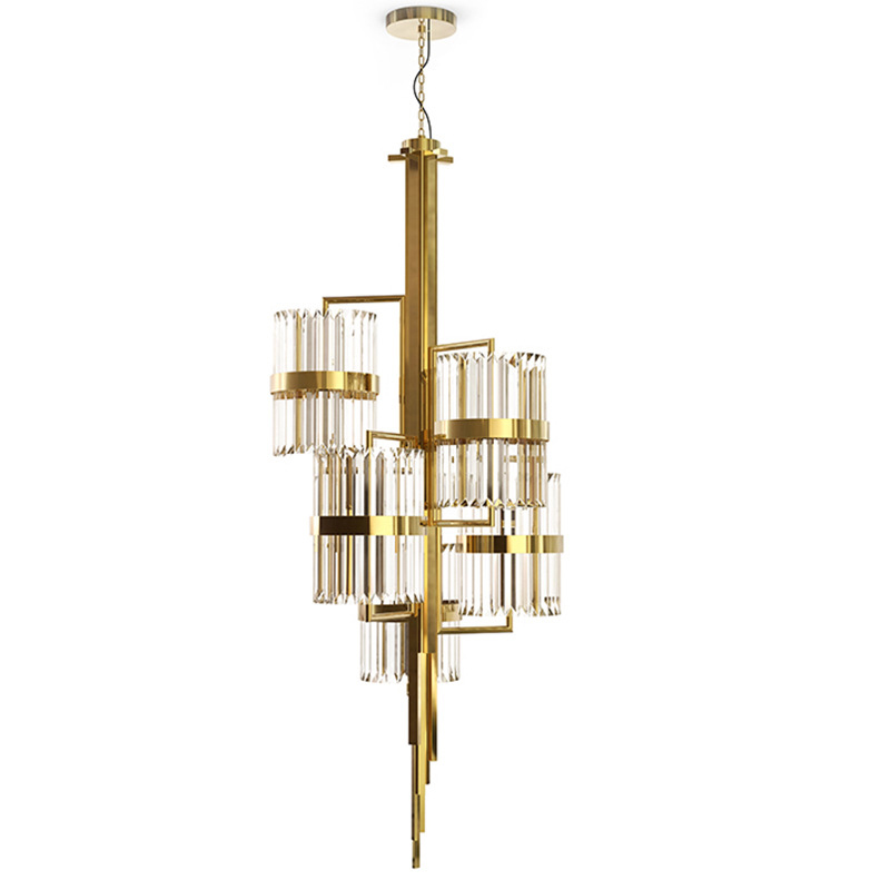 Люстра Luxxu Liberty Chandelier Глянцевое золото Прозрачный Люстра Luxxu Liberty Chandelier Глянцевое золото Прозрачный в Тюмени | Loft Concept