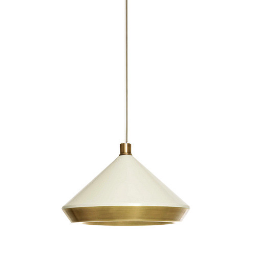 Подвесной светильник Bert Frank SHEAR Pendant белый Белый Золотой Подвесной светильник Bert Frank SHEAR Pendant белый Белый Золотой в Тюмени | Loft Concept