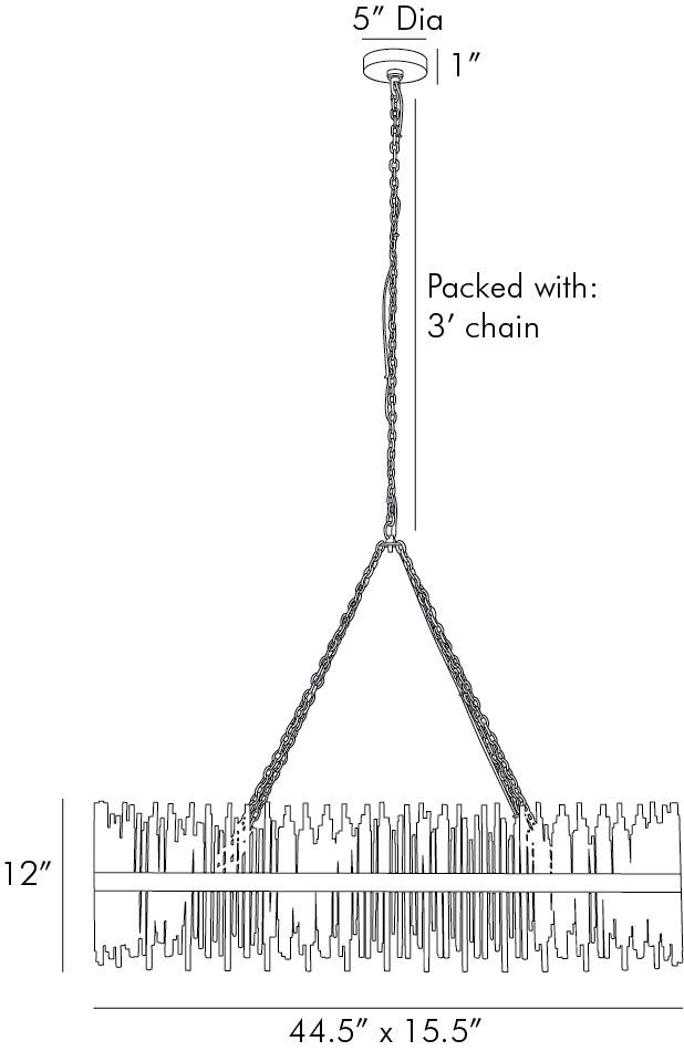 Люстра Arteriors PRESCOTT OVAL CHANDELIER Люстра Arteriors PRESCOTT OVAL CHANDELIER в Тюмени
