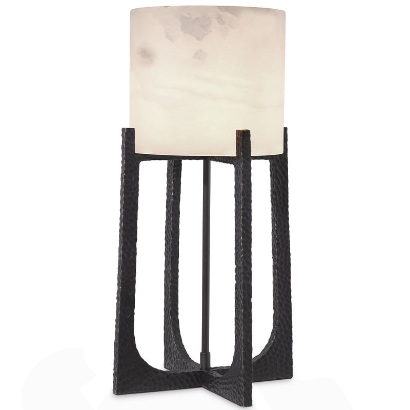 Настольная лампа Eichholtz Table Lamp Frazer S Белый Черный Темная бронза Настольная лампа Eichholtz Table Lamp Frazer S Белый Черный Темная бронза в Тюмени | Loft Concept