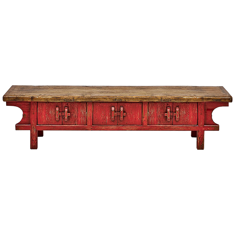Тумба Chinoiserie TV stand Древесина Красный Тумба Chinoiserie TV stand Древесина Красный в Тюмени | Loft Concept