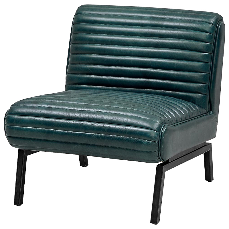 Кресло Gather Emerald Leather Chair Изумрудный Кресло Gather Emerald Leather Chair Изумрудный в Тюмени | Loft Concept