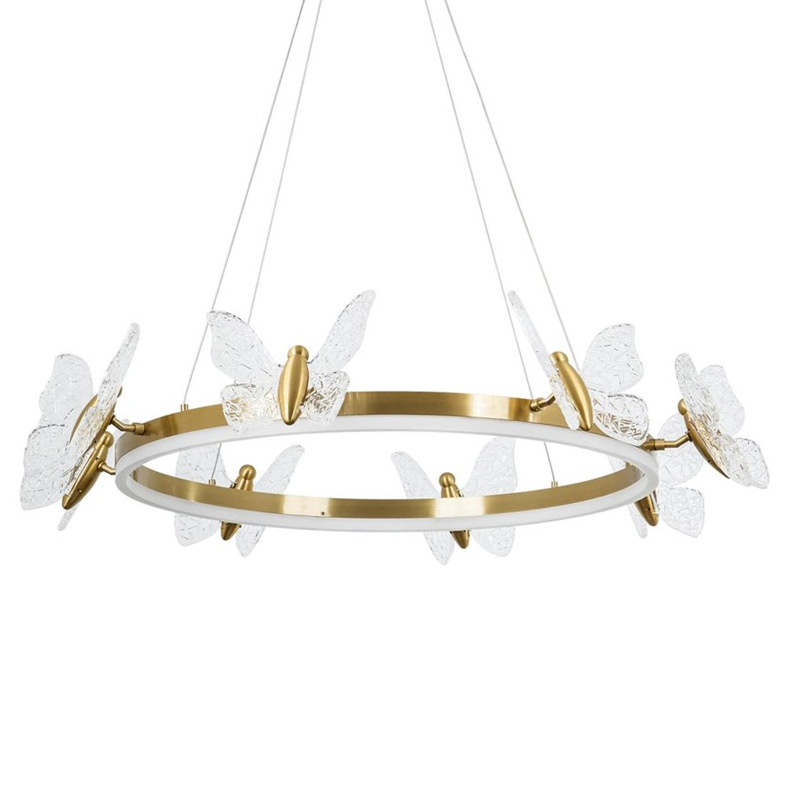 Люстра Ulysses Butterfly Enlarged Латунь Люстра Ulysses Butterfly Enlarged Латунь в Тюмени | Loft Concept