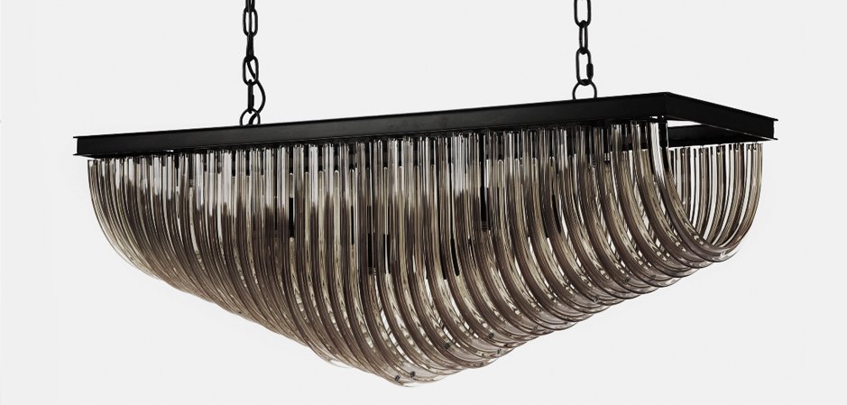 Люстра Retro Frozen Glass Chandelier 100 - фото №1