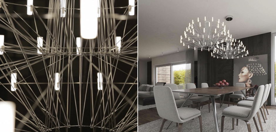Люстра Moooi Coppelia Nickel Люстра Moooi Coppelia Nickel - Loft-Concept в Тюмени