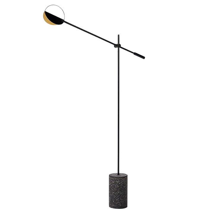 Торшер BOLIA LEAVES PENDANT black Черный Латунь Торшер BOLIA LEAVES PENDANT black Черный Латунь в Тюмени | Loft Concept