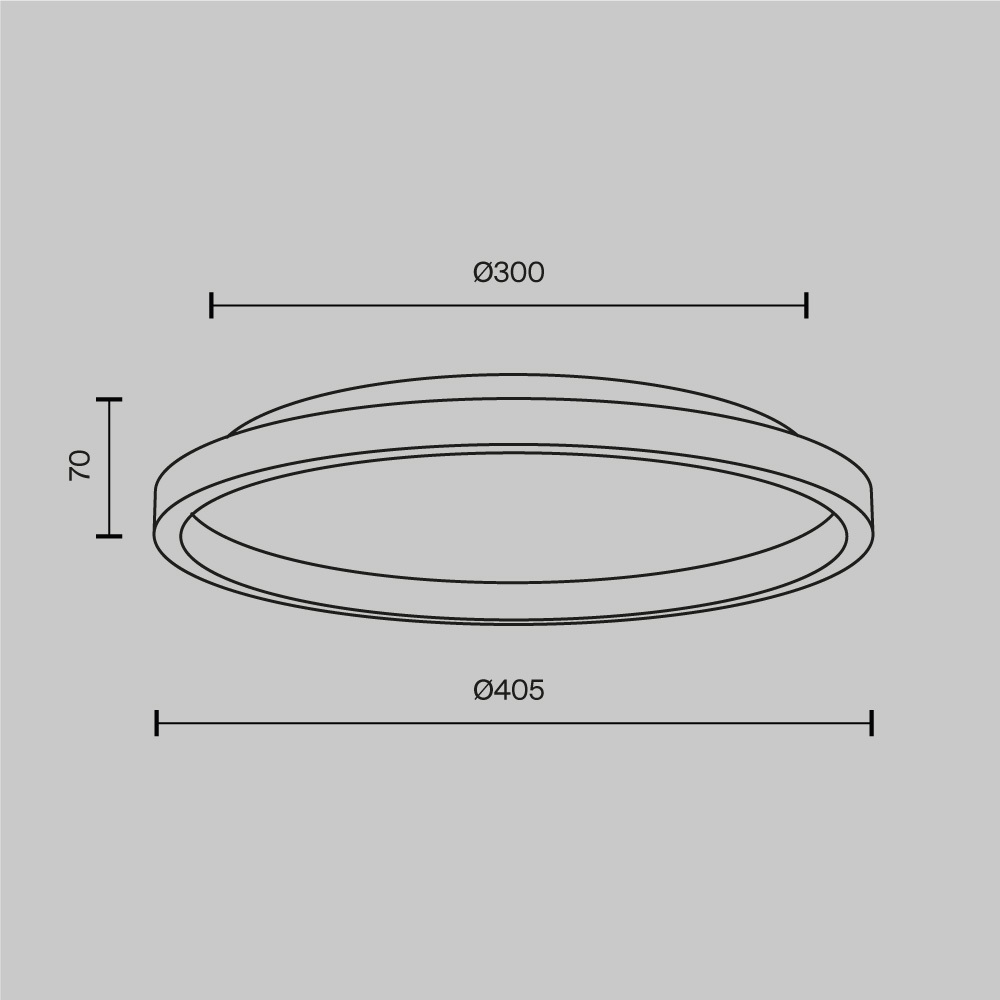 Потолочный светильник Orign 3000К в Тюмени