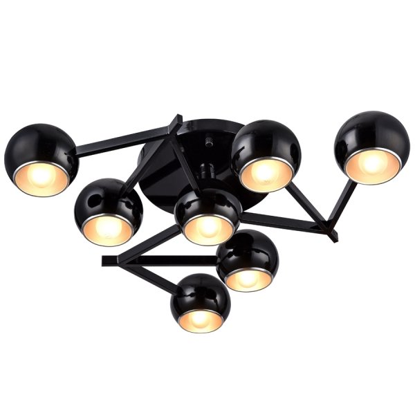 Потолочная люстра Galaxy Chandelier Black Черный Потолочная люстра Galaxy Chandelier Black Черный в Тюмени | Loft Concept