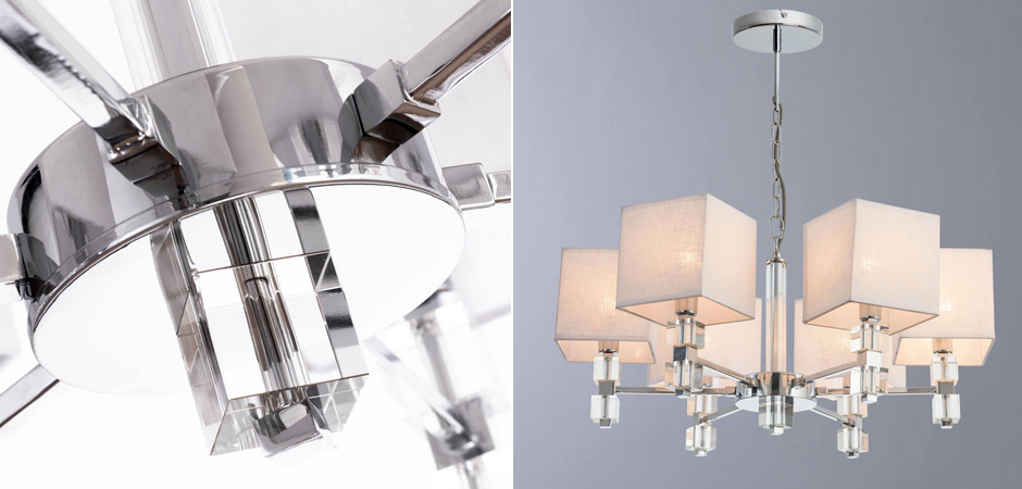 Люстра Tradonico Chandelier Chromium Люстра Tradonico Chandelier Chromium - Loft-Concept в Тюмени