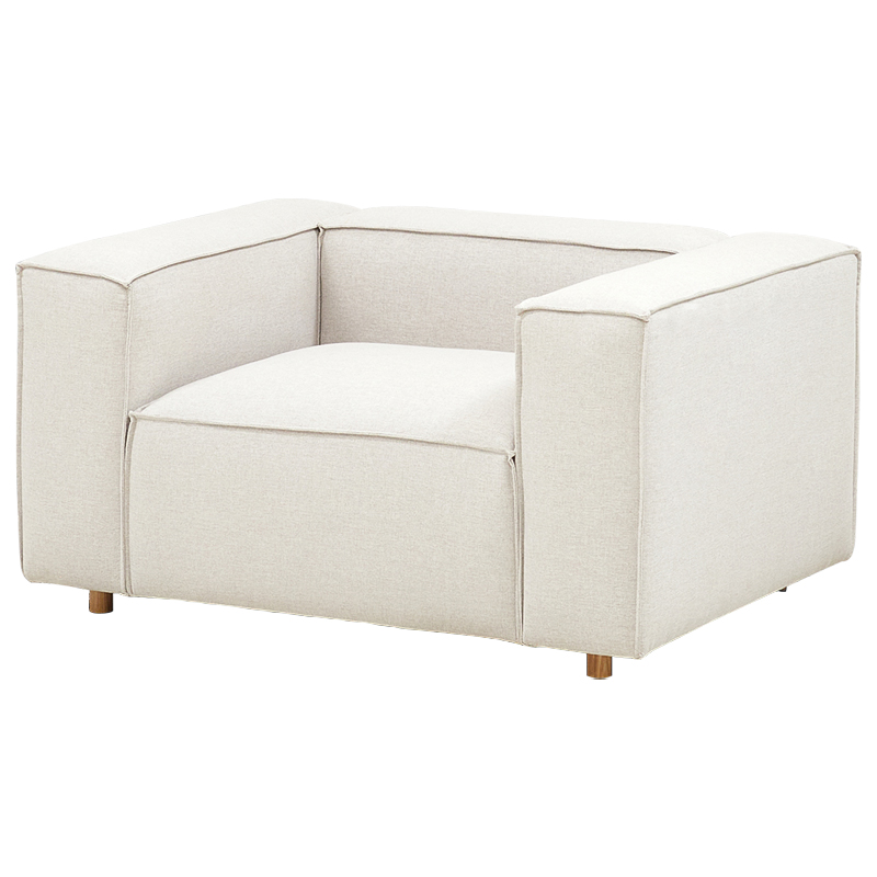 Кресло Hamelin White Armchair Молочный Кресло Hamelin White Armchair Молочный в Тюмени | Loft Concept