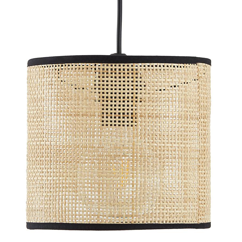 Подвесной светильник Ottar Wicker beige black Бежевый Черный Подвесной светильник Ottar Wicker beige black Бежевый Черный в Тюмени | Loft Concept