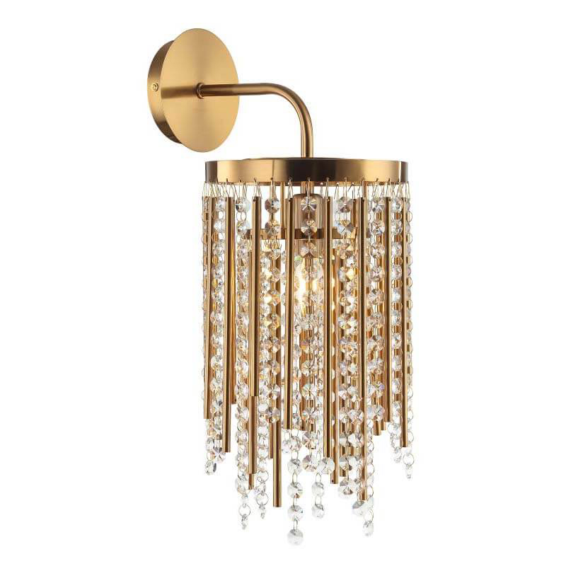 Бра Crystal Wind Chimes Bronze Wall Lamp Бронза Прозрачный Бра Crystal Wind Chimes Bronze Wall Lamp Бронза Прозрачный в Тюмени | Loft Concept