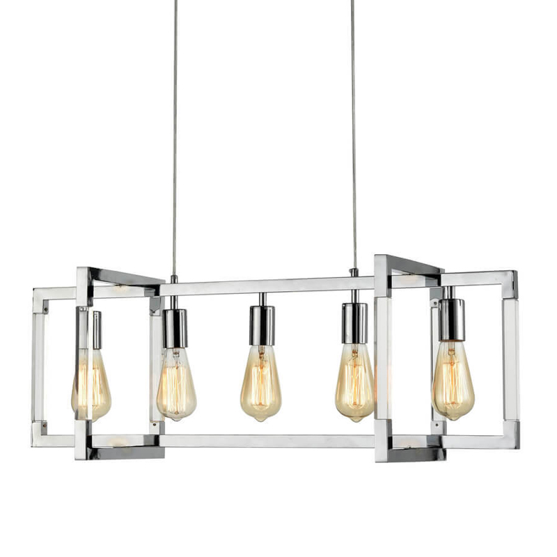 Люстра Baris Chandelier Хром Люстра Baris Chandelier Хром в Тюмени | Loft Concept