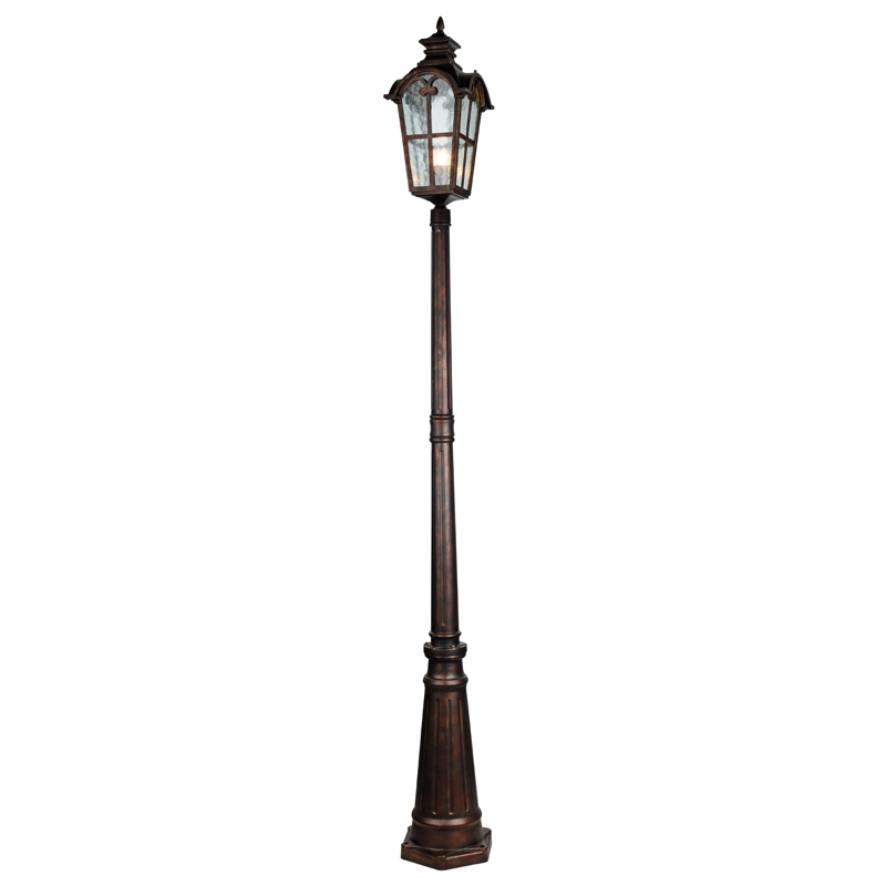 Уличный светильник Curtis Street lamp Темная бронза Прозрачное Стекло Уличный светильник Curtis Street lamp Темная бронза Прозрачное Стекло в Тюмени | Loft Concept