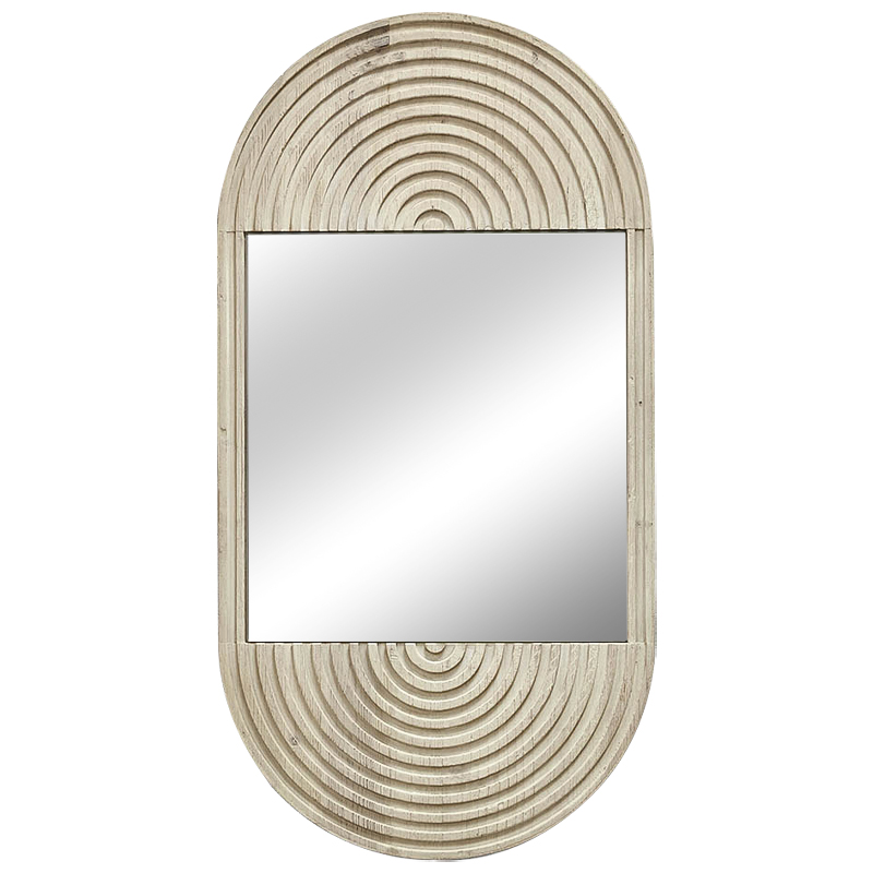 Зеркало Carrillo Mirror ivory ( слоновая кость ) Зеркало Зеркало Carrillo Mirror ivory ( слоновая кость ) Зеркало в Тюмени | Loft Concept
