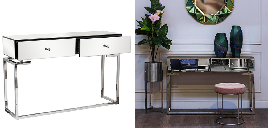 Консоль Transparent Mirror Console Консоль Transparent Mirror Console - Loft-Concept в Тюмени