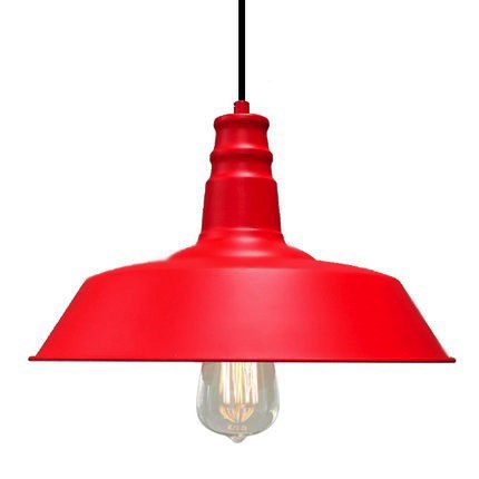 Подвесной светильник Loft Red Bell Красный Подвесной светильник Loft Red Bell Красный в Тюмени | Loft Concept
