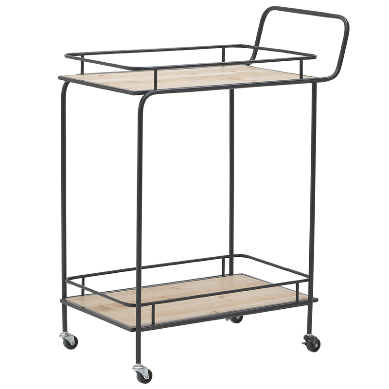 Стол для сервировки Weston Serving Table Черный Древесина Стол для сервировки Weston Serving Table Черный Древесина в Тюмени | Loft Concept