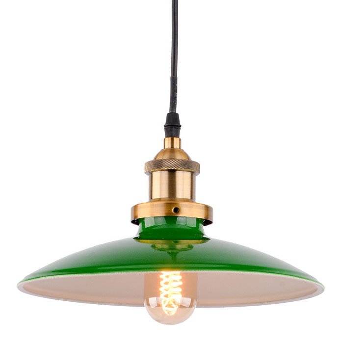 Подвесной светильник Billiards Light Pendant Черный Зеленый Подвесной светильник Billiards Light Pendant Черный Зеленый в Тюмени | Loft Concept